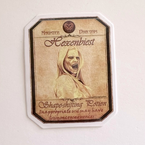 10/$10 Shapeshifting Potion Sticker - Picture 1 of 1
